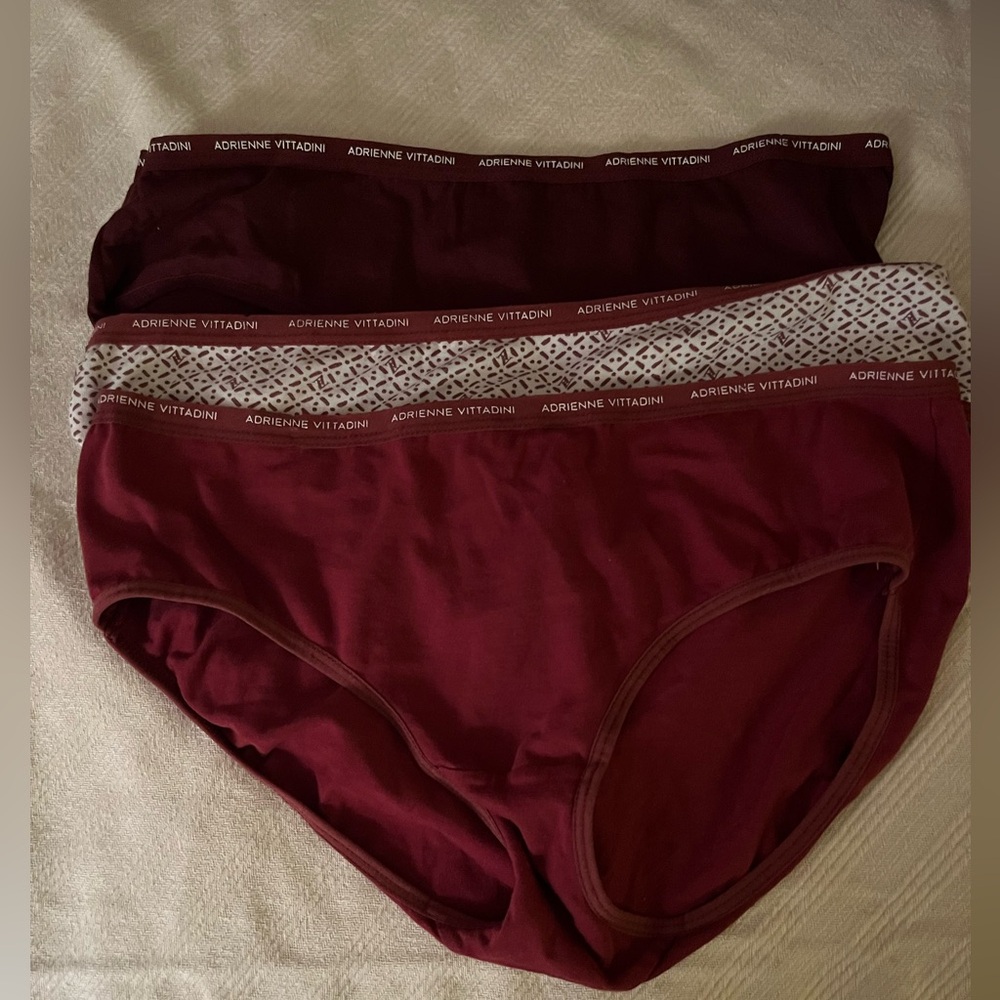 Adrienne Vittadini women’s bikini panties bundle